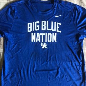 Like New Nike Dri-fit Kentucky Wildcats T-shirt